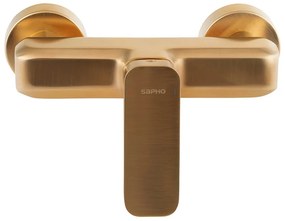 Стенна душ батерия в златист цвят (1 изход) Spy – Sapho