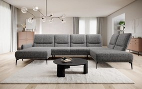 Ъглов диван Hydra Plus-Ekrou-Left