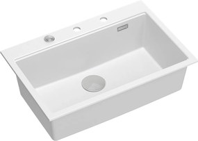гранитна мивка MARC 110 WORKSTATION White