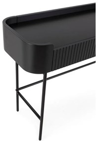 Черна конзолна маса 40x120 cm Willa – MOME