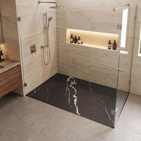 Корито за душ кабина Magnum CARRARA BLACK 90x120