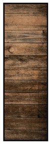 Кафяв бегач WIld Wood, 50 x 150 cm Cook &amp; Clean - Zala Living