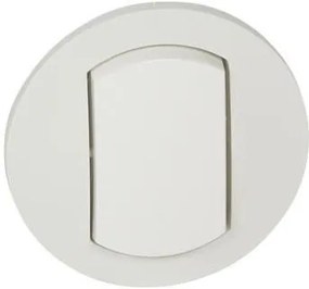 Legrand Лицев панел за ключ IP44 цвят бял Celiane - 067801