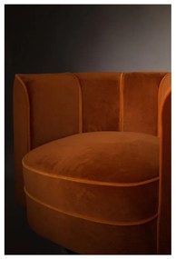 Оранжев фотьойл Flower - Dutchbone