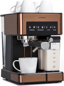 Klarstein Arabica Comfort, кафемашина с портафилтър, 1350W, 20 бара, 1,8 литра, тъч панел