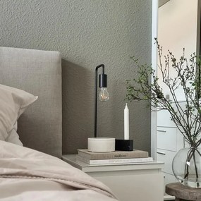 Модерна черна настолна лампа - Facil