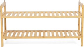 Бамбукова стойка за обувки в естествен цвят 69x35x25 cm Noris – Bonami Essentials