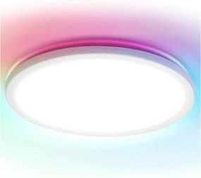 Brilagi - LED RGBW Димируемо таванно осветително тяло VIBE LED/36W/230V 3000-6500K бяло + дистанционно