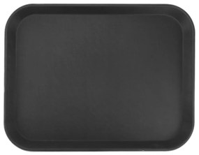 Horecano - Табла за сервиране с неплъзгащо покритие правоъгълна 55,9x40,6см черна (1622CT)