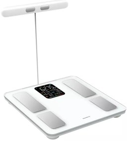Кантар - анализатор Klausberg KB 7857, До 180 кг, Bluetooth, Android/iOS, LCD дисплей, 14 телесни стойности, Бял