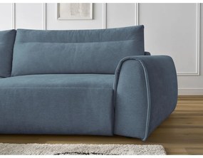 Син ъглов диван Aden – Bobochic Paris