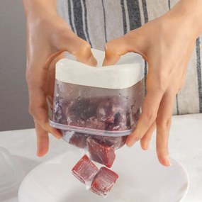 Комплект органайзери за хладилник (14 броя), цвят Сив