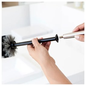 Четка за тоалетна Brabantia ReNew 90300282, 42 см, Дискретен дизайн, Инокс
