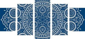 картини от 5 части – Нежна етническа Мандала