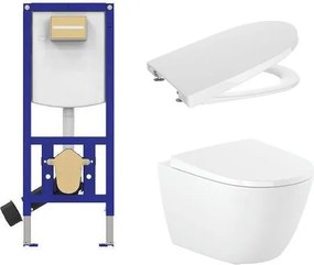 Комплект Duplo Neo 4 в 1, Ona Compact Rimless + бутон по избор, A890030020 + A346688000 + A801E22001