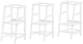 Бяла учебна кула от масивен бук Forrest – Vipack