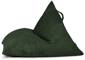 Зелен пуф от рипсено кадифе Razz – SLOWDOWN