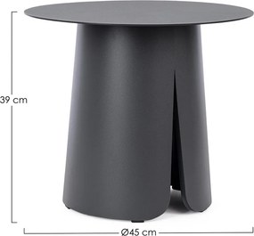 Алуминиева кръгла градинска масичка ø 45 cm Bryan – Bizzotto