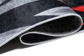 Детски килим с мотив на състезателен автомобил Ширина: 120 см | Дължина: 170 см