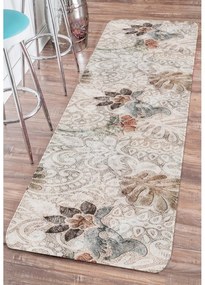 Бежова пътека подходяща за пране 58x240 cm Vintage Garden – Oyo Concept