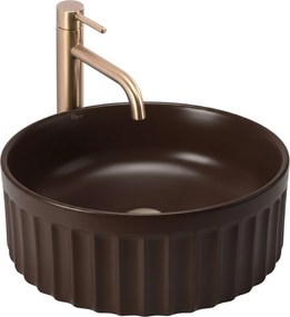 Умивалник за плот DUO Espresso Matt