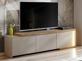 шкаф за телевизор DASAR F01 кашмир с дъб