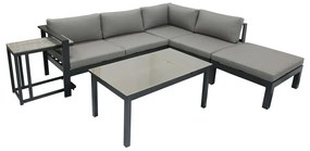 Градински комплект от ъглов диван и маси Miranda - Garden Pleasure
