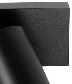 Модерен таванен прожектор черен регулируем 2-светлина - Jeana Luxe