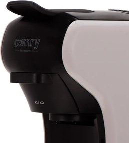 Еспресо машина за мляно кафе и капсули 9в1 Camry CR 4414, 3000W, 19 bar, Бежов/Черен