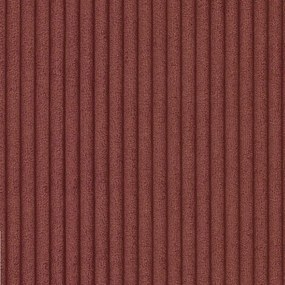 Ъглов диван от рипсено кадифе в тухлен цвят (десен ъгъл) Ariella – Ropez