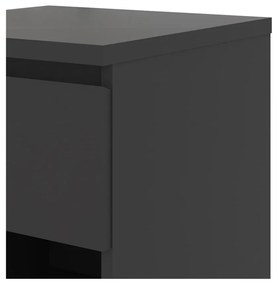 Черно нощно шкафче Naia - Tvilum