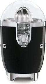 Електрическа цитрус преса Smeg CJF11BLEU, 70 W, Антикапкова система, Противоплъзгаща се основа, Черен