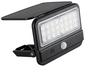 Rabalux 77040 - LED соларен стенен фенер FLAXTON LED/7W/3,7V IP54 черен