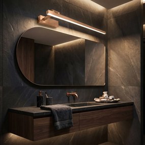 LED аплик за баня SWE039-1W 80cm BRUSH COPPER