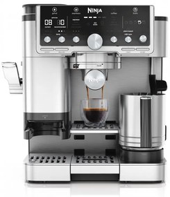 Кафеавтомат 3в1 Ninja Luxe Café Pro ES701EU, 1650W, 15 bar, 250 г, 2 л, Barista Assist, 5 настройки пяна, 9 вида еспресо, Инокс