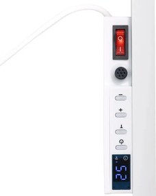 Инфрачервен нагревател 600 W - FIR лъчист отоплителен панел с WiFi, 60 × 100 cm