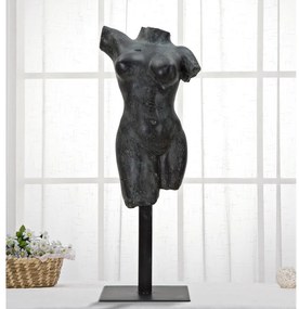 Черна декоративна статуетка Музейна жена - Mauro Ferretti