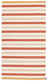 Килим за открито и закрито в тухлен и кремав цвят 70x120 cm Teo Brick – Pappelina