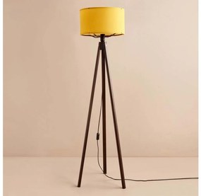 Подова лампа AYD 1xE27/40W/230V кафява/оранжева