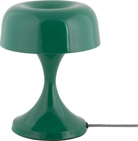 Зелена метална настолна лампа (височина 20 cm) Moda Retro – Leitmotiv