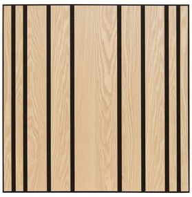 Акустичен декоративен панел atmosphera Colva, MDF, 60x60 cm, Светло дърво
