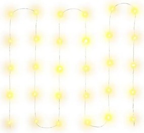 Retlux - LED гирлянд 30xLED/3xAA 3,3m топло бяло