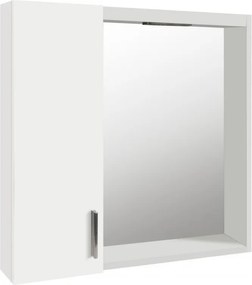 Огледален PVC шкаф ICMC 1013-60, Inter Ceramic, 60x13x60см