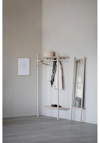 Комплект за антре от дъбова дървесина в естествен цвят Milford - Rowico