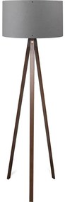 Подова лампа AYD, 1x E27 / 40 W / 230 V, кафява/сива