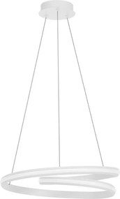 Redo 01-4360 - LED димируем полилей на кабел TORSION LED/40W/230V бял