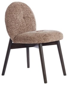 Кафяви тапицирани трапезни столове в комплект 2 бр. Sinosa – Light &amp; Living