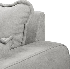 Светлосив диван 193 cm Beata - Ropez