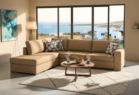 Ъгъл диван Must-Right-275φ 210β cm.-Sand