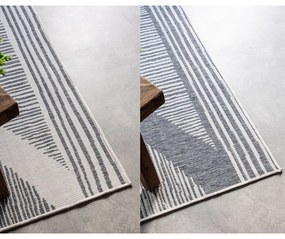 Сиво-кремав външен килим 80x150 cm Gemini – Elle Decoration